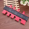 Plastic Irregular Shaper Profile Ruler Gauge Duplicator Contour Scales