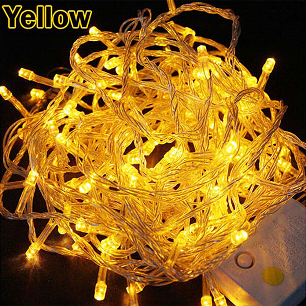 

10M 100 LED Fairy String Light Decoration EU Plug, Red, 501 Original