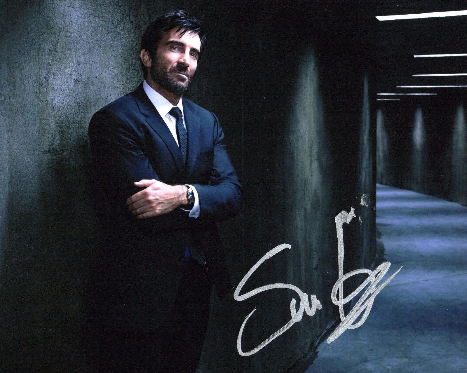 GFA Powers Christian * SHARLTO COPLEY * Signed Autograph 8x10 Photo Poster painting S3 COA