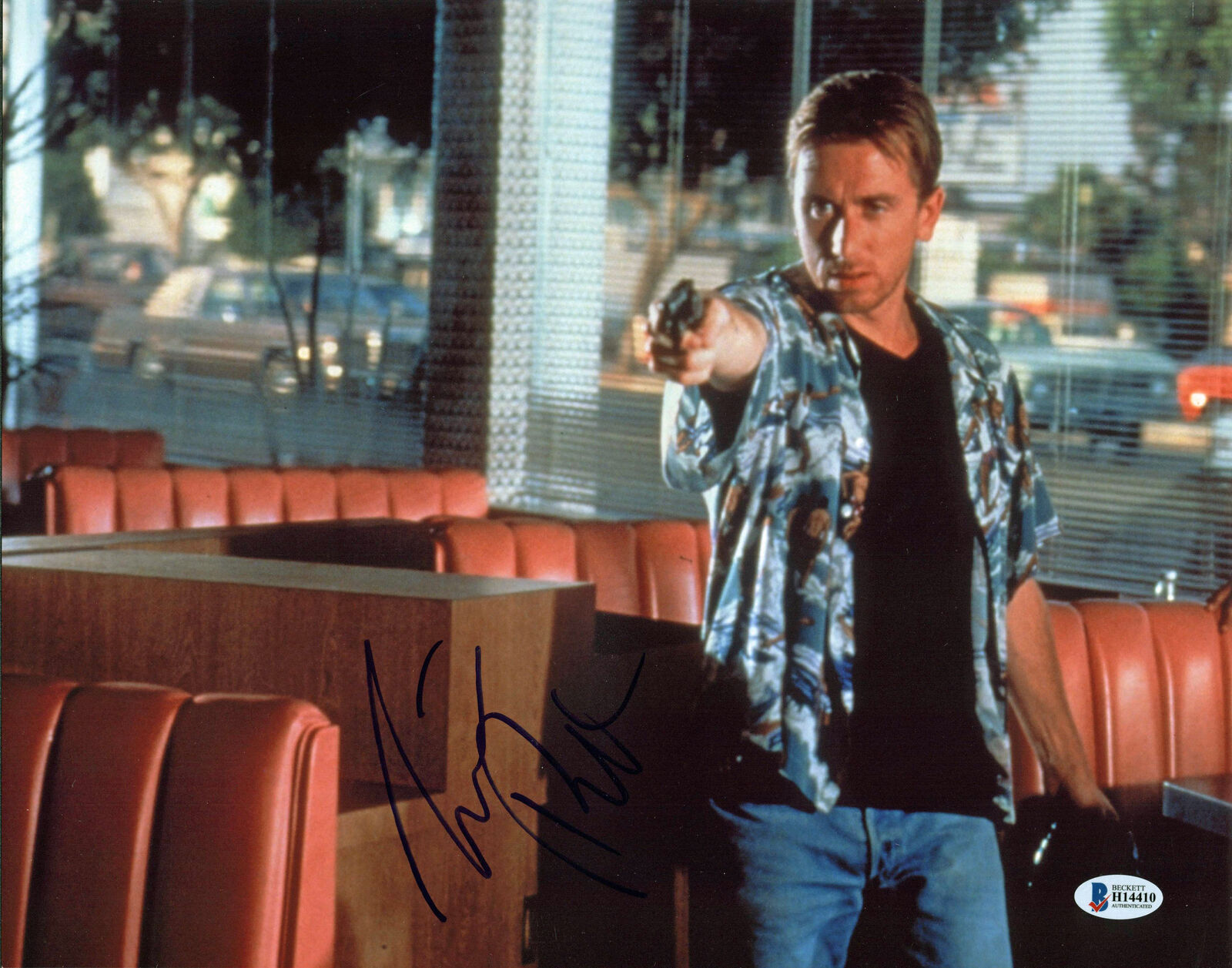 Tim Roth Pulp Fiction Authentic Signed 11x14 Photo Poster painting Autographed BAS #H14410