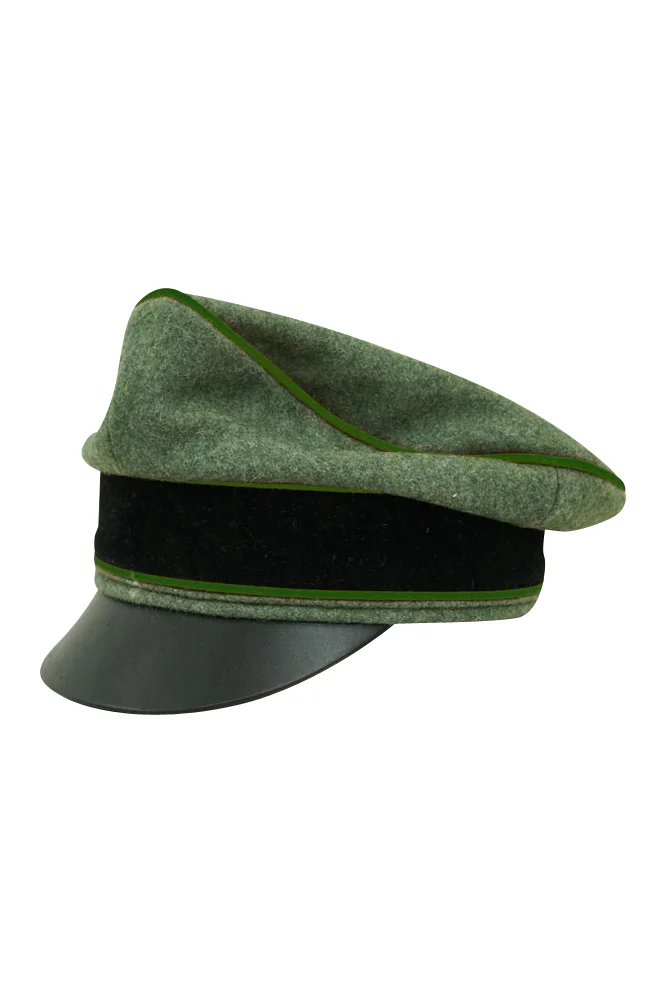   Waffen Elite Wool Crusher Visor Cap German-Uniform