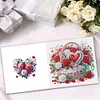 6Pcs Valentines Day Diamond Painting Greeting Card