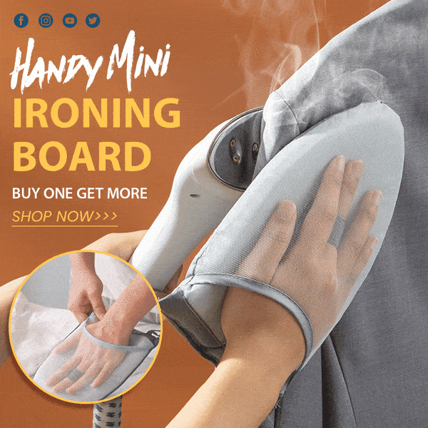 🧊Summer Hot Sale 🧊 - Handy Mini Ironing Board - 🔥Buy 2 get 1 Free🔥