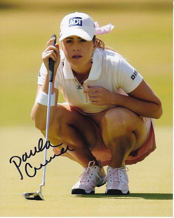 PAULA CREAMER signed autographed LPGA GOLF Photo Poster painting