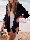 Loose Sun Protection Cover-Ups Tops