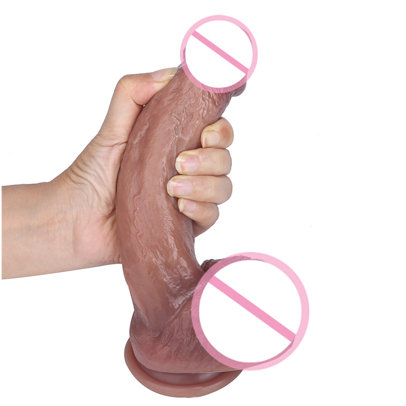5.9 Inch Liquid Silicone Double Layer Dildo - Rose Toy