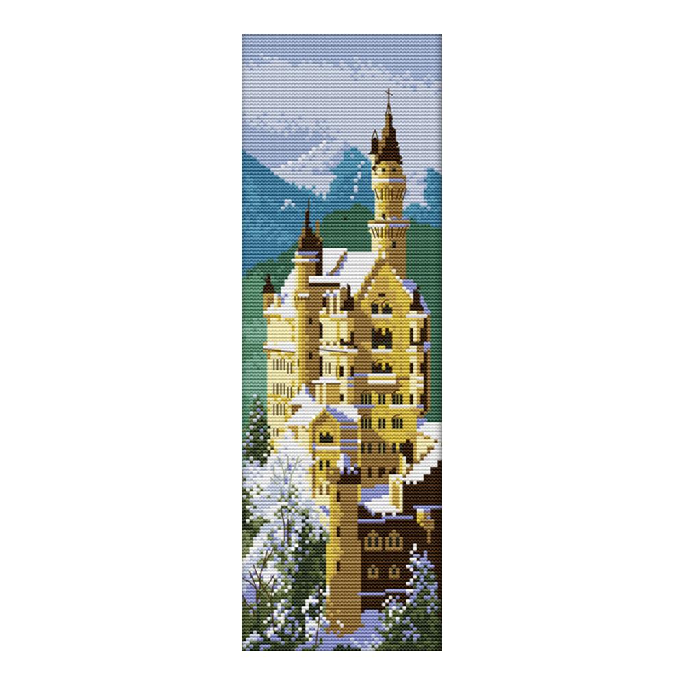 

Schwanberg, Germany - 14CT Stamped Cross Stitch - 16*41cm, 501 Original