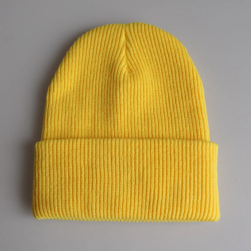 Knitted Hat Pullover Warm Beanie Hip Hop Hat
