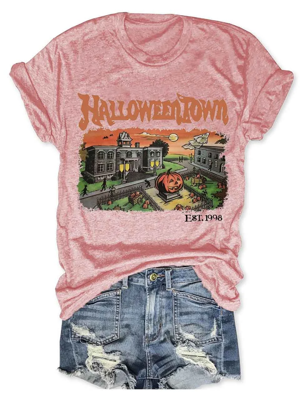 Halloweentown Printed T-Shirt