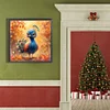 Diamond Painting-DIY Full Round Drill Baby Peacock(40*40CM)