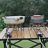 Portable Windproof Pressurized Three-burner Outdoor Alcohol Vaporizer Stove