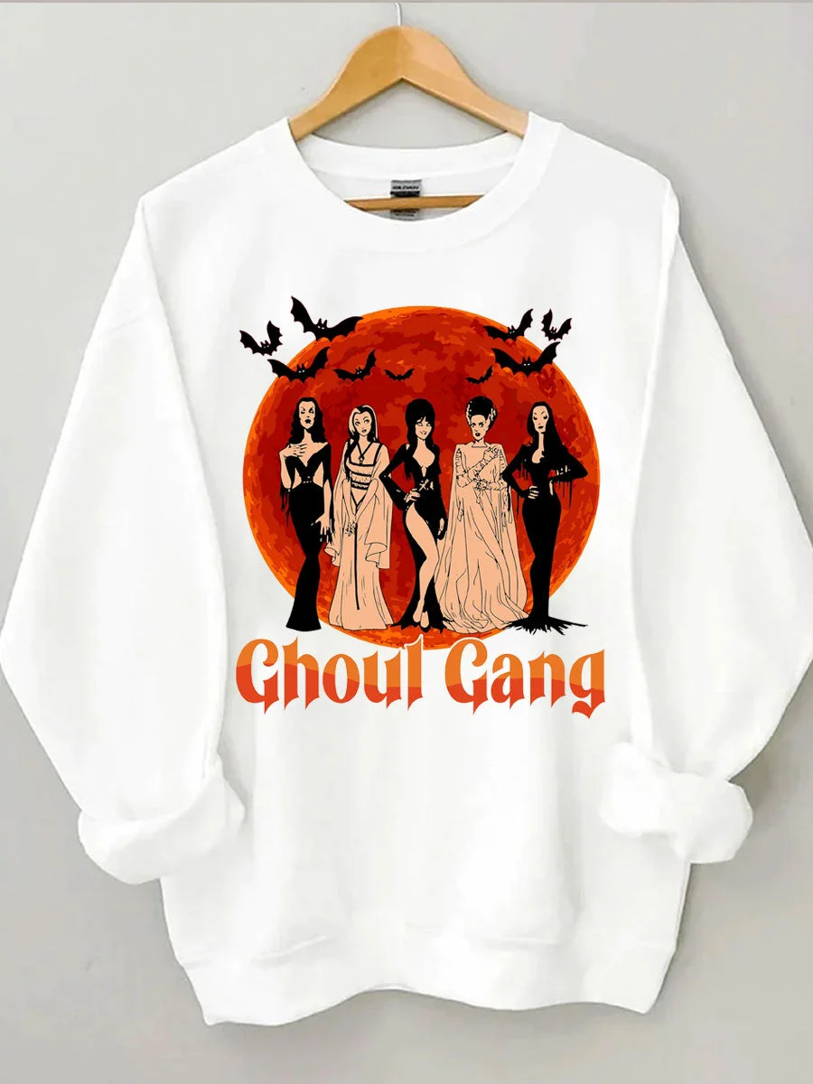 Gothic Queen Halloween Sweatshirt