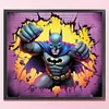 Batman Wall - 11CT Stamped Cross Stitch 50*45cm