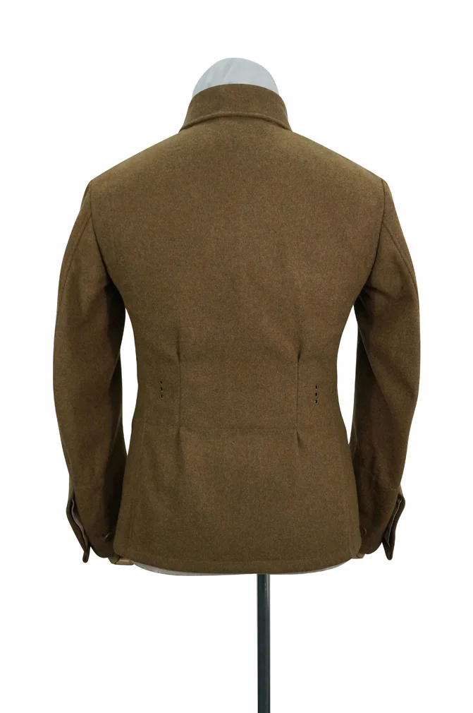   SA German Mountain Brown Wool Bergrock Tunic Feldbluse II 5 buttons German-Uniform