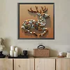 Diamond Painting -DIY Round Drill Stone Art Deer(40x40cm)