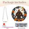 Haunted House Wreath 2D Flat DIY Diamond Painting Pendant Wall Decor 24cm