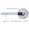Angle Ruler Goniometer Digital Display Medical Angle Measuring Gauge Tool