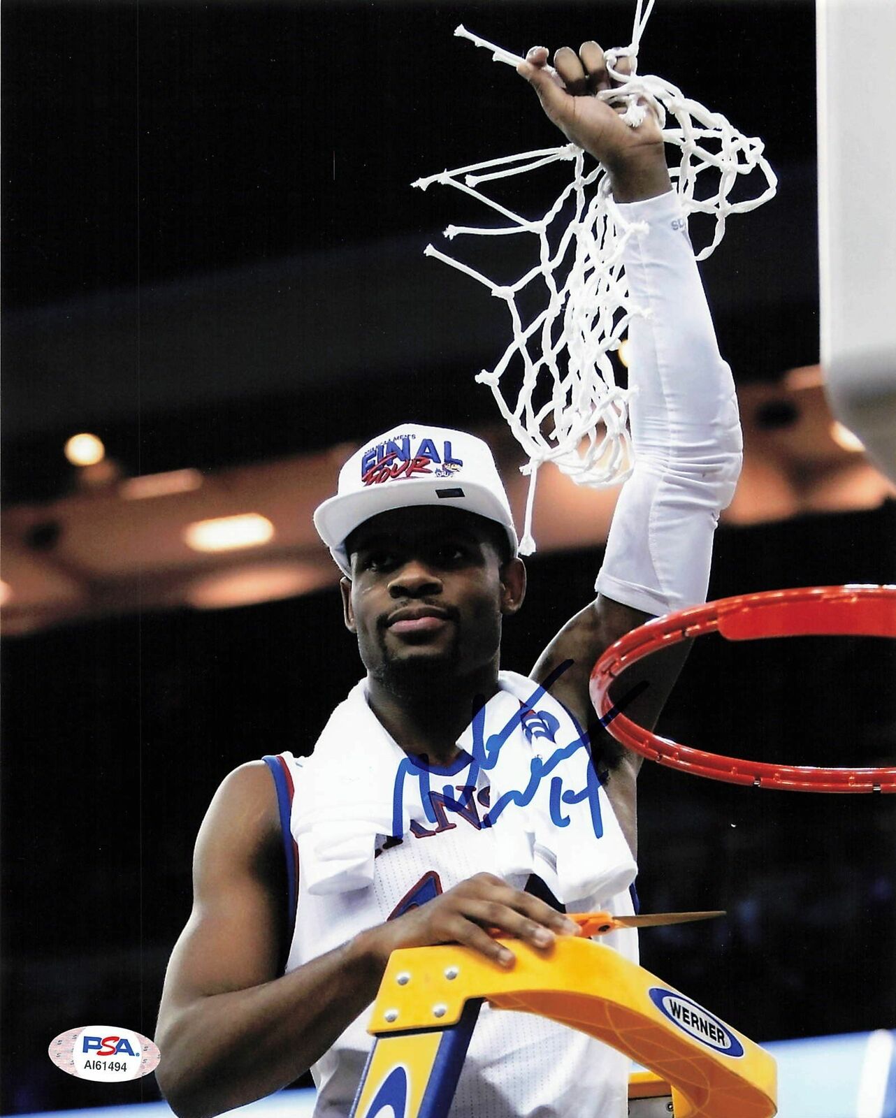 Malik Newman signed 8x10 Photo Poster painting PSA/DNA Kansas JayHawks Autographed