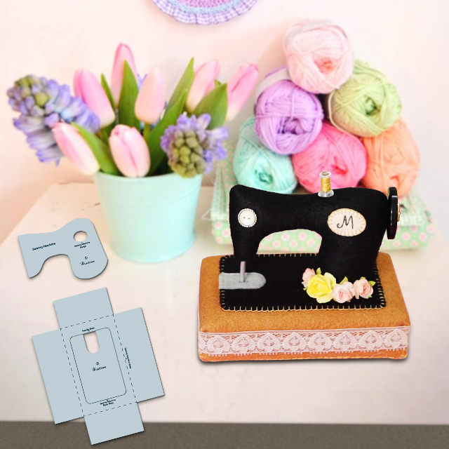 Sewing Machine Pincushion Sewing Template With Instructions