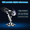 1000X Wifi Digital Microscope Magnifier Camera 8LED w/Stand for Android IOS
