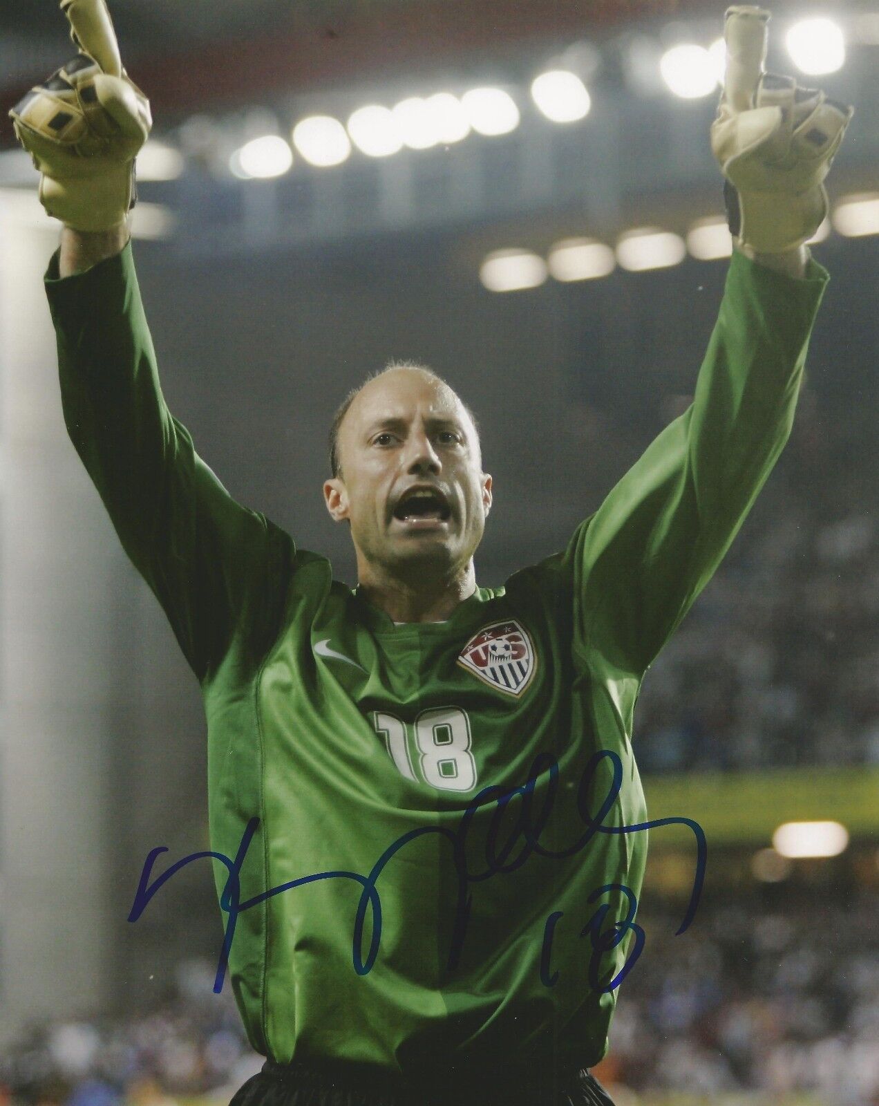 KASEY KELLER SIGNED SEATTLE SOUNDERS 8x10 Photo Poster painting #3 w/PROOF