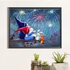 Diamond Painting -DIY Round Drill Goblins Fireworks