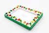 Cherry DIY Building Block Photo Frame Kit,Creative Handmade Assembled Photo Frame Handmade Craft Gift Home Tabletop Display Decor