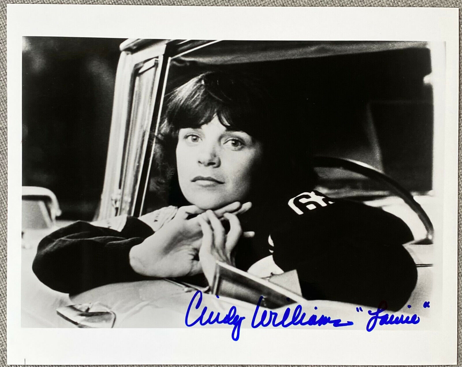 Cindy Williams Signed In-Person 8x10 B&W American Graffiti Photo Poster painting - Authentic