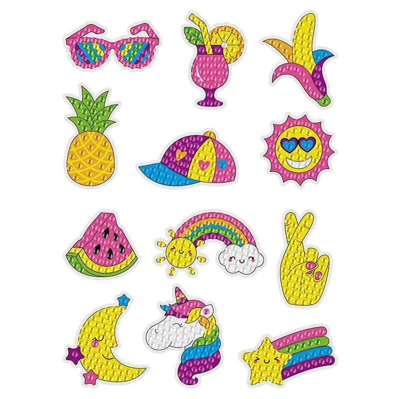 Last Day Promotion🔥- Diy Children's Free Stick Cartoon Painting