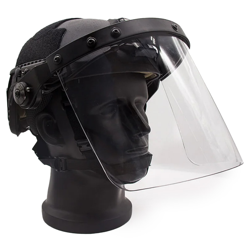 ACH/MICH/FAST Explosion-Proof Protective Mask Tactical Helmet Full Face Transparent Mask
