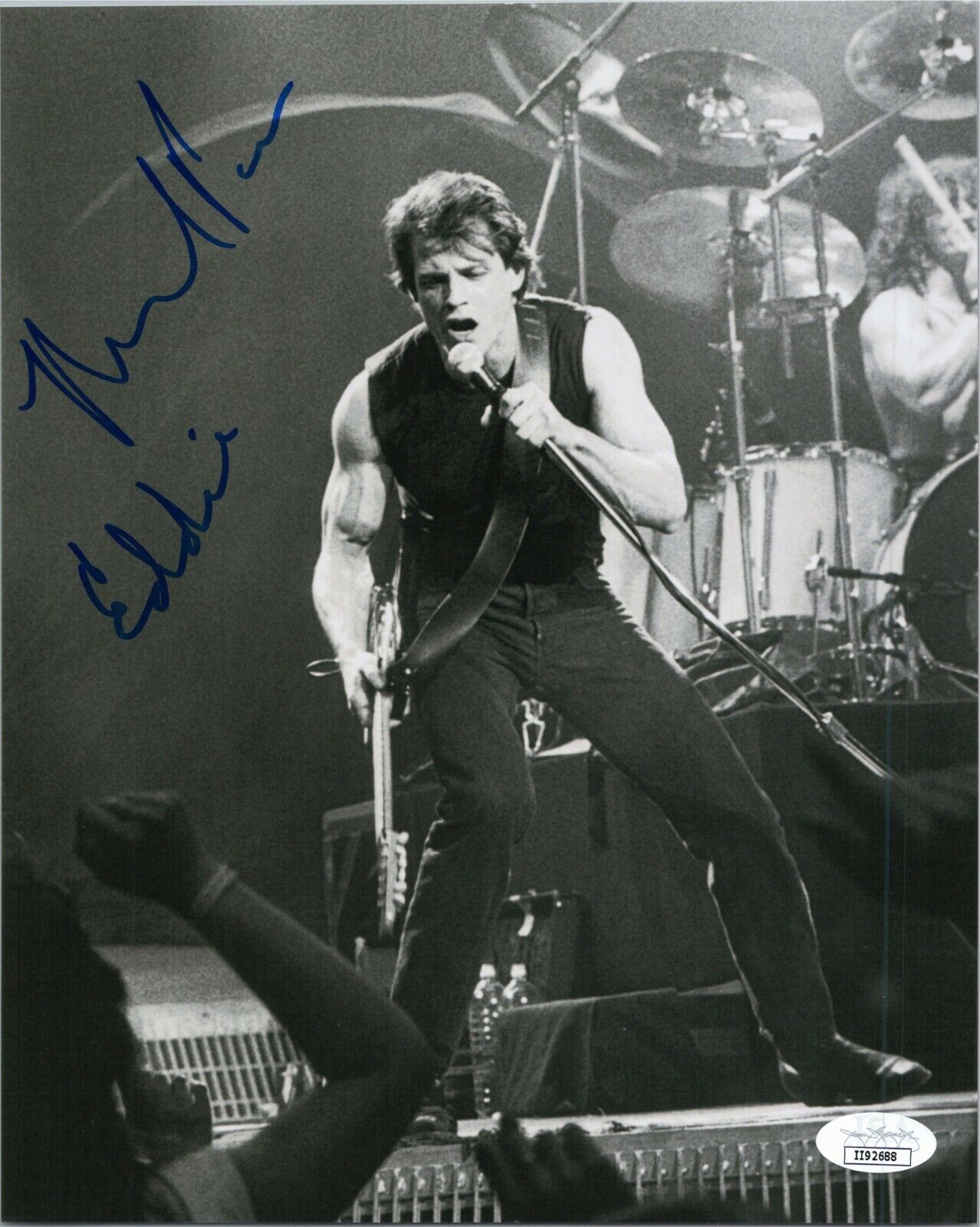 MICHAEL PARE Authentic Hand-Signed Eddie and the Cruisers