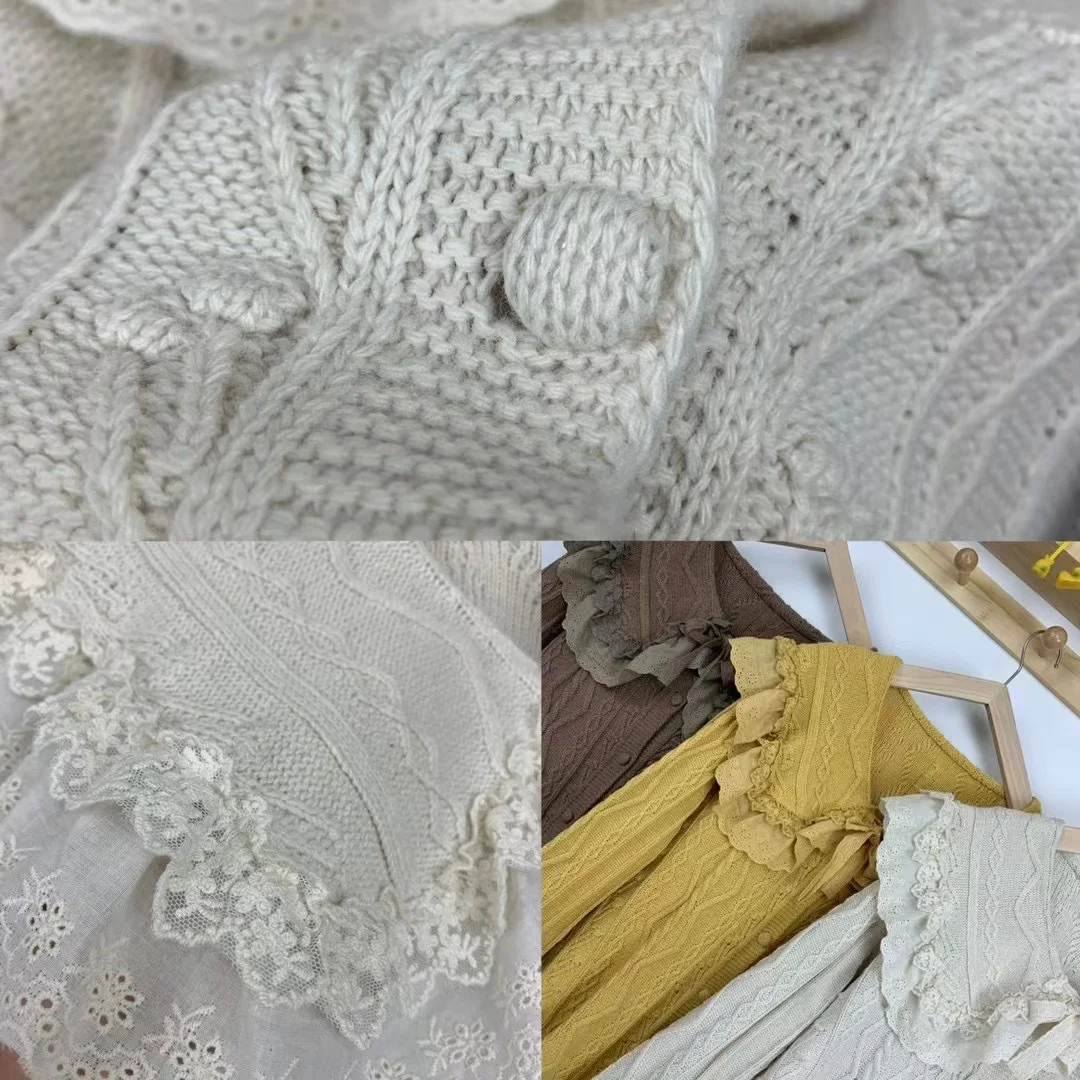 Chicfifth Sweater Women Winter Long Sleeve High Quality Autumn Vintage Top Knitted Cardigan