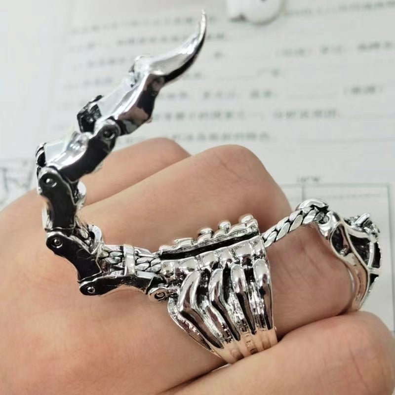 Domineering Gothic Animal Scorpion Ring