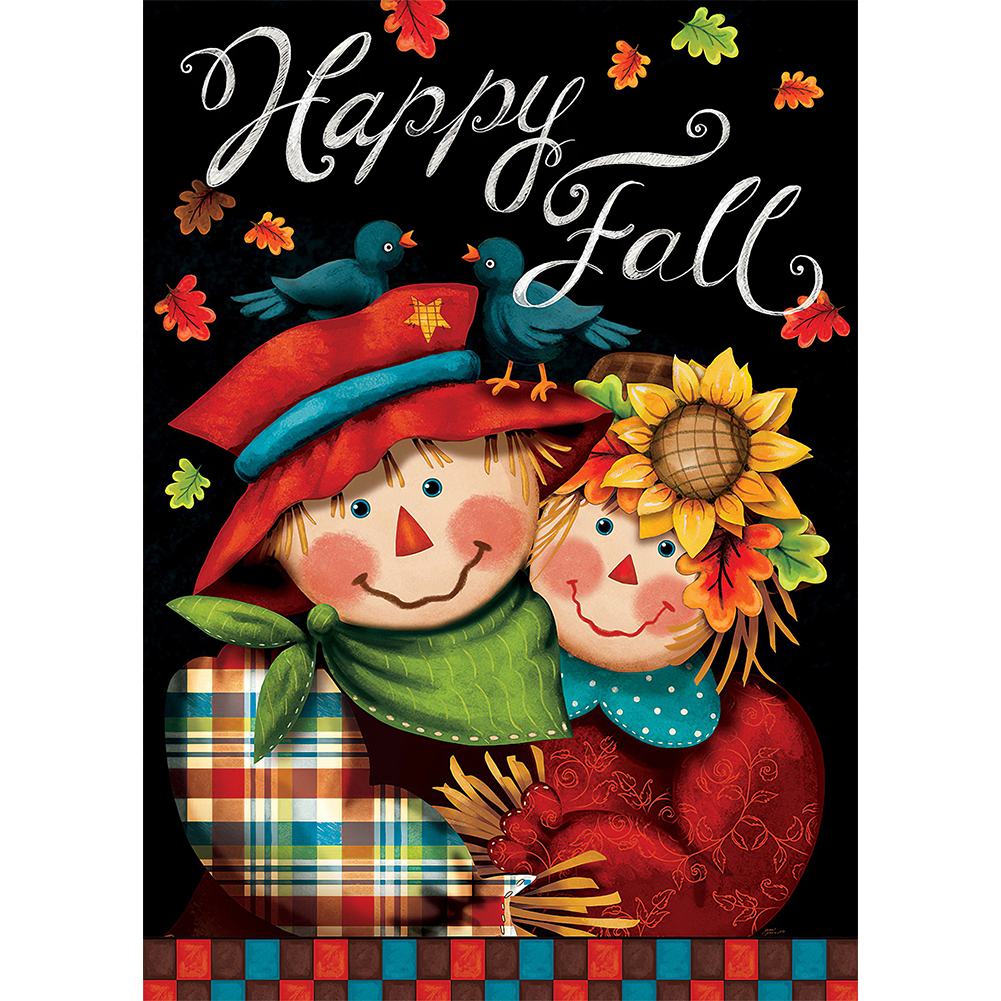 

Halloween Scarecrow - Round Drill Diamond Painting - 30*40CM, 501 Original