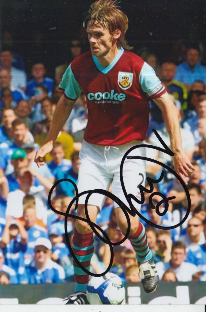 BURNLEY HAND SIGNED GRAHAM ALEXANDER 6X4 Photo Poster painting 1.