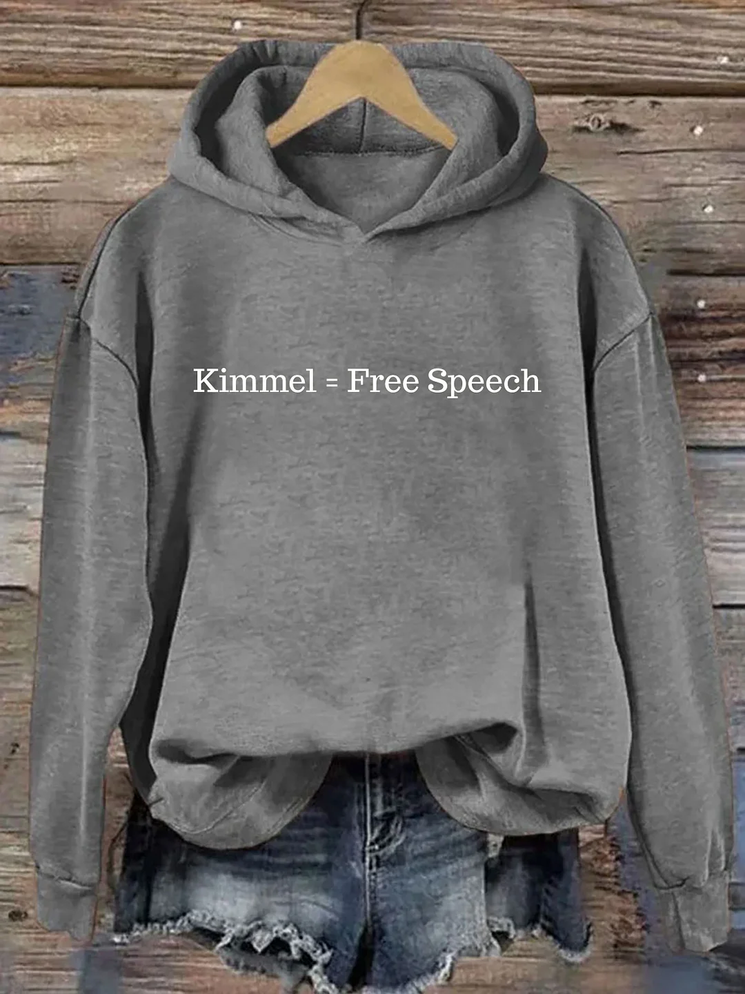 Kimmel = Free Speech Hoodie