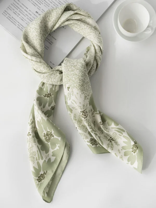 Flower Print Scarf