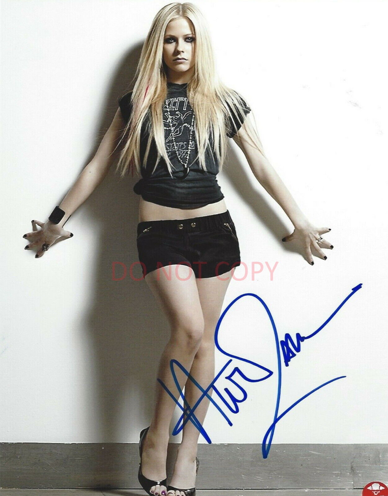 Avril Lavigne Autographed Signed 8x10 Photo Poster painting Sk8er Girlfriend Complicated REPRINT