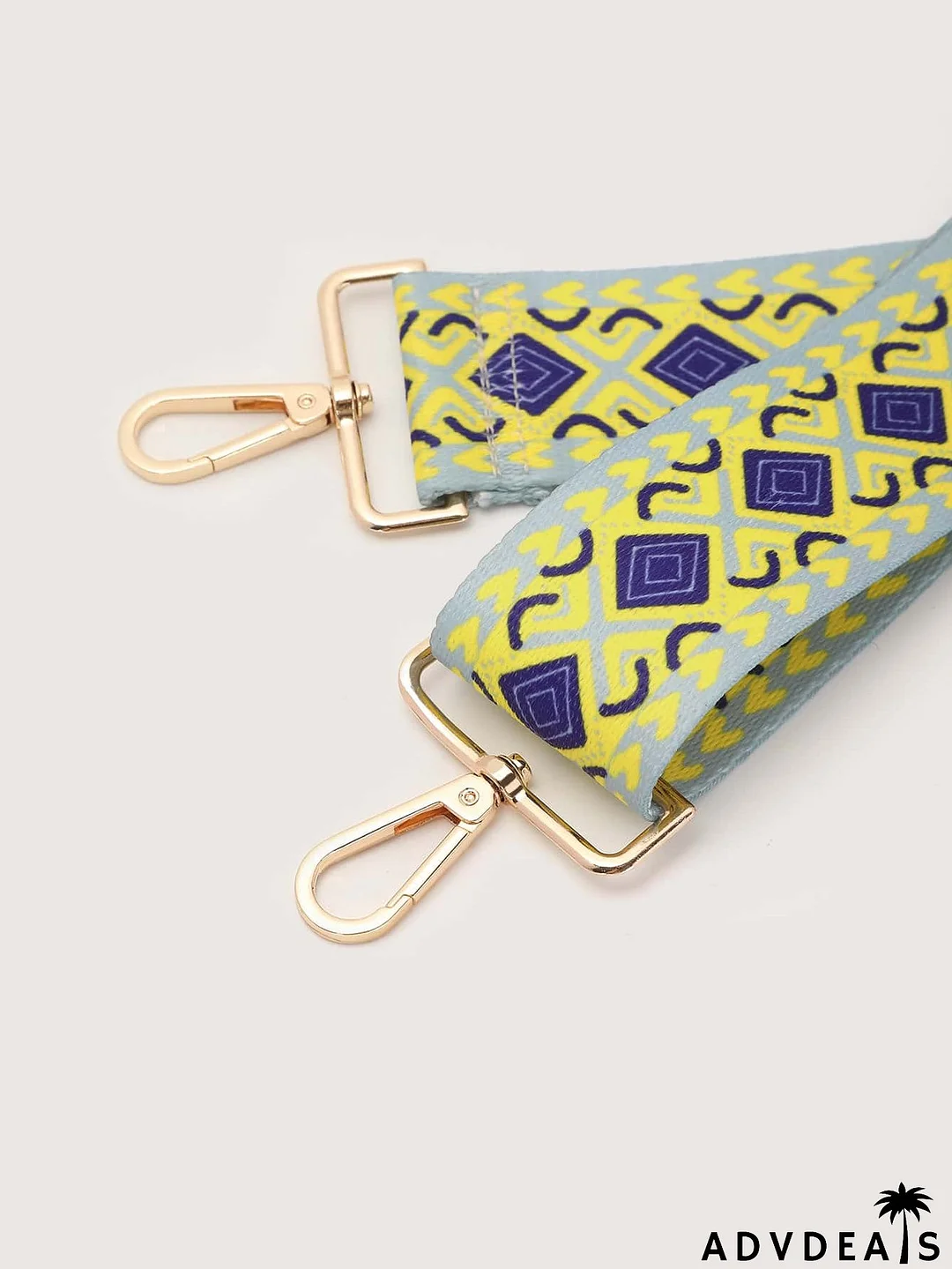 Geometric Pattern Bag Strap