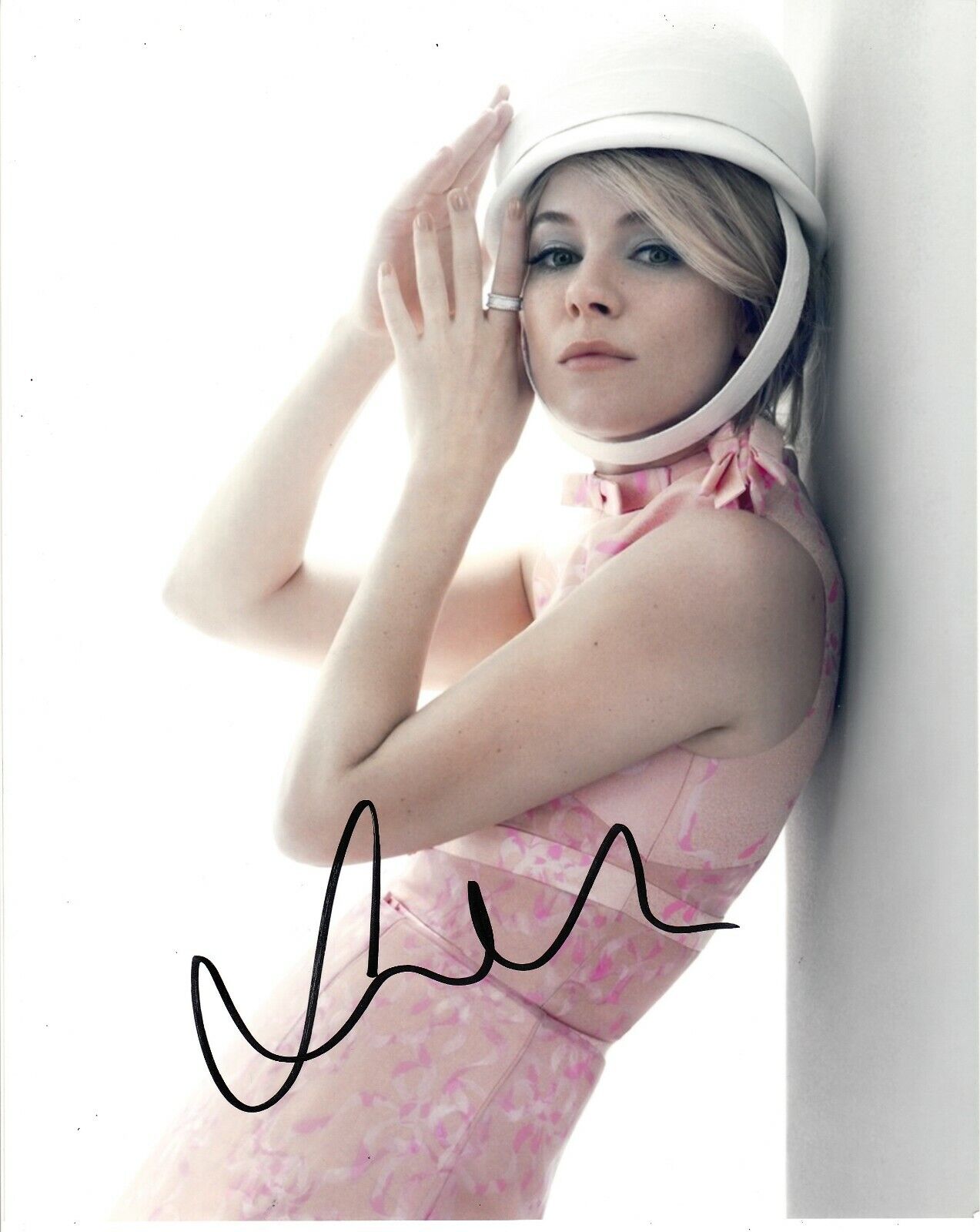 SIENNA MILLER SIGNED SEXY Photo Poster painting UACC REG 242 (8)