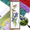 Bird Flower - 9CT Partial Beaded Cross Stitch Kit(16x53cm)