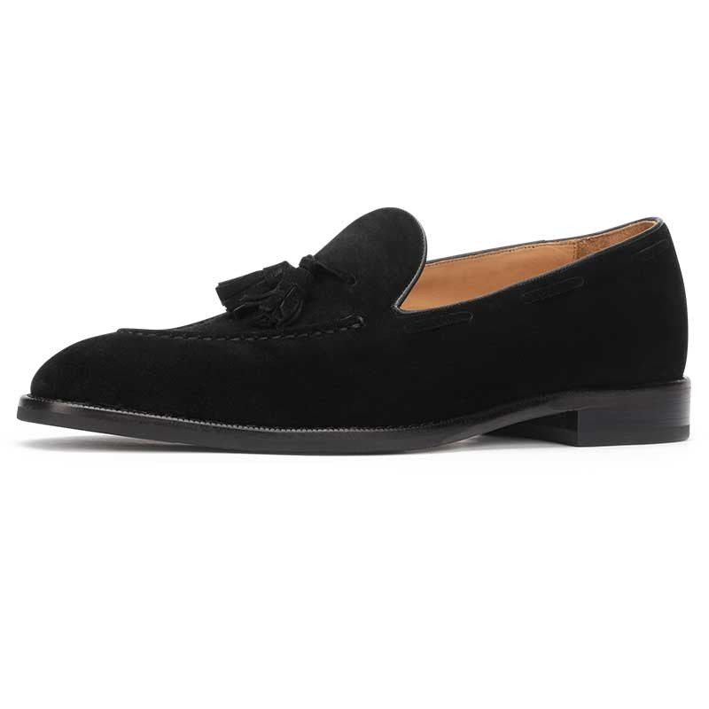 Mens Tassel Suede Leather Dress Shoes Loafers : Free Shipping