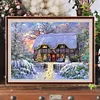 Diamond Painting -DIY Full Square Drill Christmas House(45x60cm)