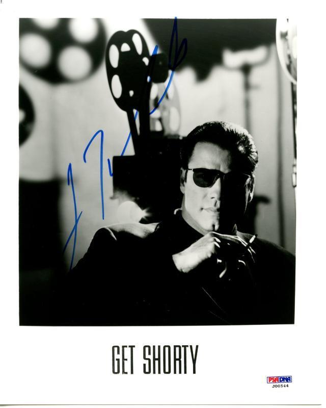 John Travolta Get Shorty Signed Authentic 8X10 Photo Poster painting Autographed PSA/DNA #J00544