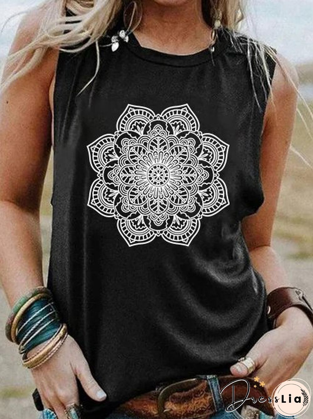 Sleeveless Striped Tanks & Camis