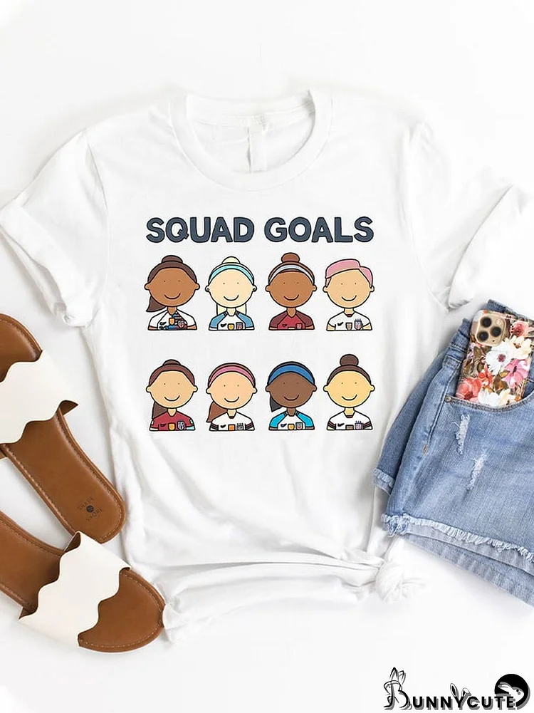 Women's US Women's National Soccer Team Print T-Shirt