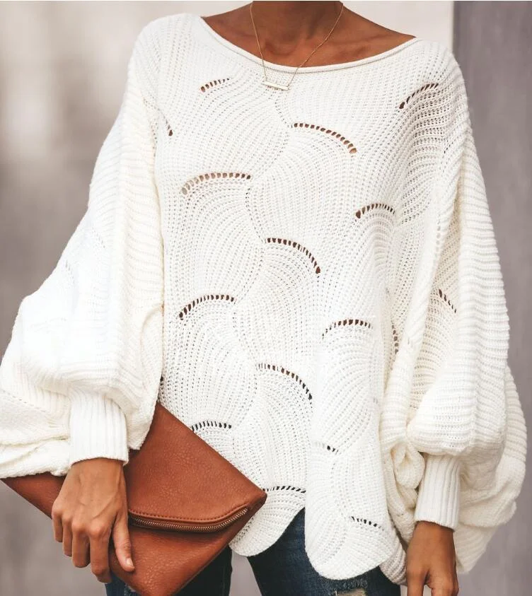 Oversized Sweater Thin Knit