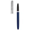 Jinhao 85 fountain pen silver scale azure metal brass pen body dark nib fountain pen