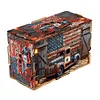 Camion américain en bois - boîte de mouchoirs artisanale 5d bricolage