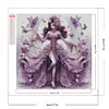 Diamond Painting-Round AB Drill Dancing Beauty(45*45CM)